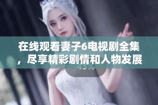 在线观看妻子6电视剧全集，尽享精彩剧情和人物发展