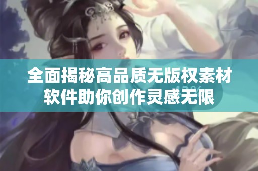 全面揭秘高品质无版权素材软件助你创作灵感无限
