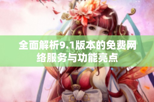 全面解析9.1版本的免费网络服务与功能亮点