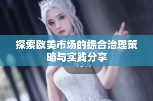 探索欧美市场的综合治理策略与实践分享