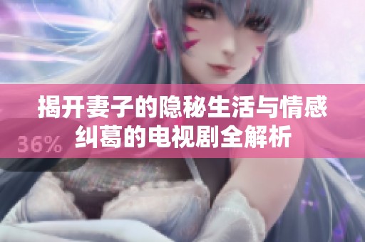 揭开妻子的隐秘生活与情感纠葛的电视剧全解析