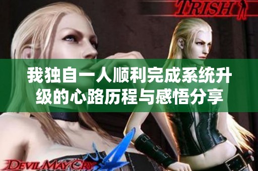 我独自一人顺利完成系统升级的心路历程与感悟分享