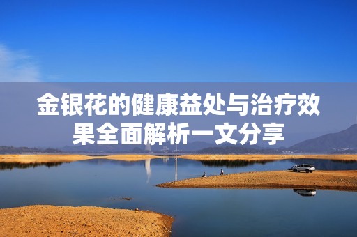 金银花的健康益处与治疗效果全面解析一文分享