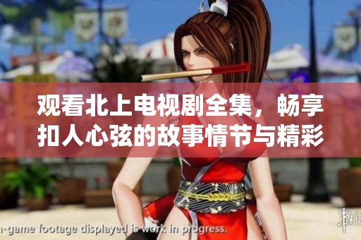 观看北上电视剧全集，畅享扣人心弦的故事情节与精彩演绎