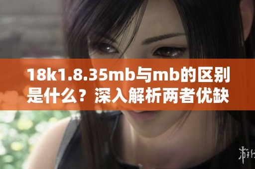 18k1.8.35mb与mb的区别是什么？深入解析两者优缺点
